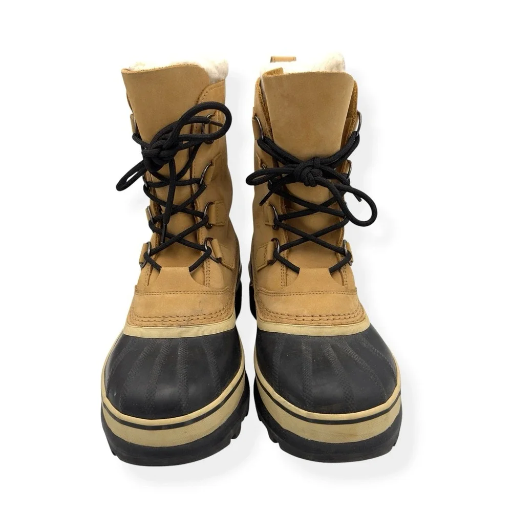 SOREL Caribou Men's Waterproof Snow Boots Winter Insulated Boot Men's Size 9